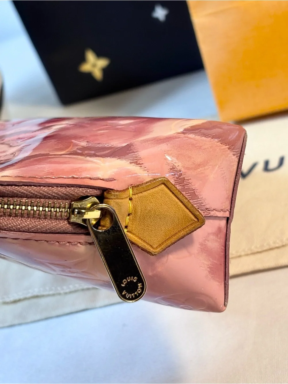 Beautiful Louis Vuitton Ikat Cosmetic Pouch
